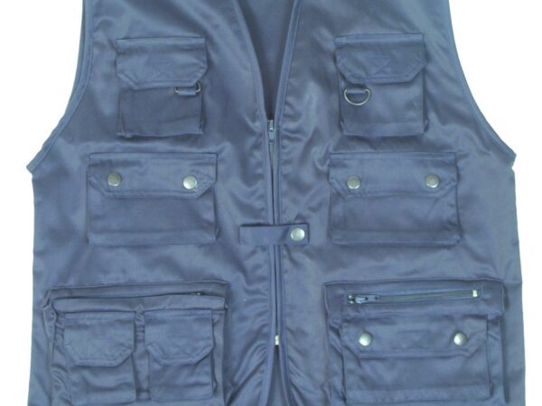 MIL-TEC STURM ÇOK CEPLİ LACİVERT YELEK