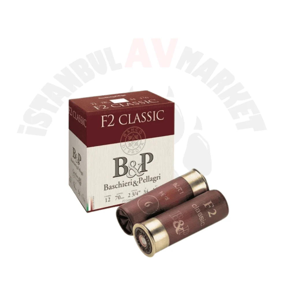 B&P F2 Classic 34 Gram 12 Kalibre Av Fişeği