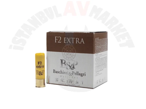B&P F2 Extra 28 Gram 20 Kalibre Av Fişeği