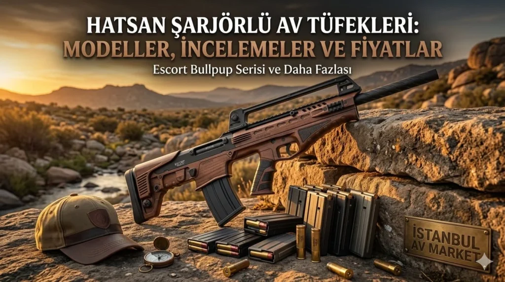 Hatsan Şarjörlü Av Tüfekleri Modelleri 2026