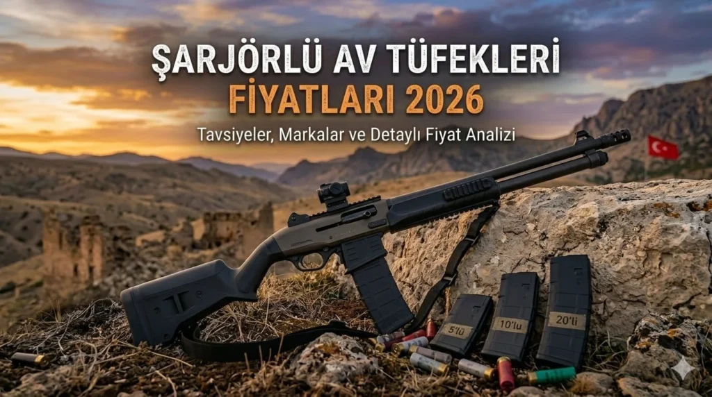 Şarjörlü Av Tüfekleri Fiyatları 2026