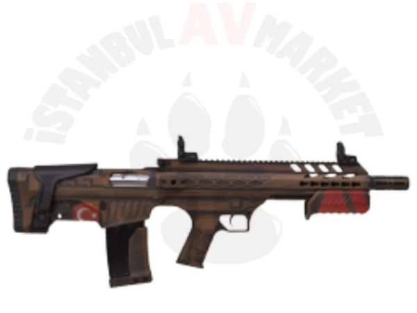 Crossfire T12 Bullpup Bronz Aging Otomatik - Pompalı Av Tüfeği (Çift Sistem)