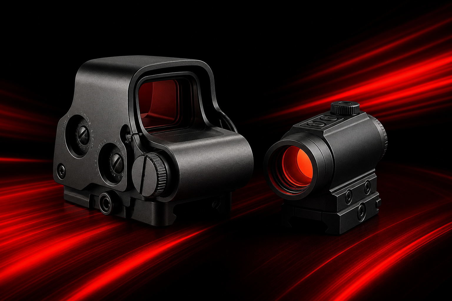 Optik ürünler — red dot, holografik nişangah ve dürbün